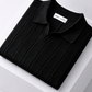 Jet Black Polo Knit Shirt