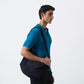 SUMMER TEAL KNIT POLO SHIRT