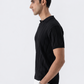 Jet Black Polo Knit Shirt