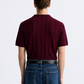 Maroon Polo Knit Shirt
