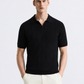Black Polo Knit Shirt