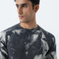 CHARCOAL CLOUD RIBBED SWEATSHIRT