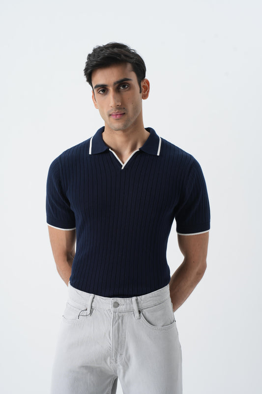 YALE KNIT POLO SHIRT