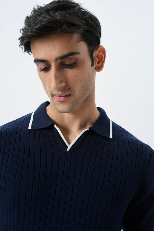 YALE KNIT POLO SHIRT