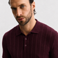 Maroon Polo Knit Shirt